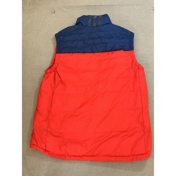 COPY - Adidas Puffer Vest Jacket Men's XL Red Zip Tri-Foil Pocketed Insulated A… - Picture 8 of 11